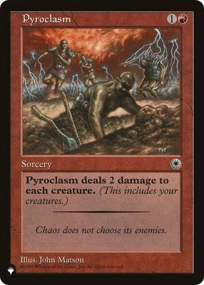 Pyroclasm - The List Reprints (LIST) The List Reprints