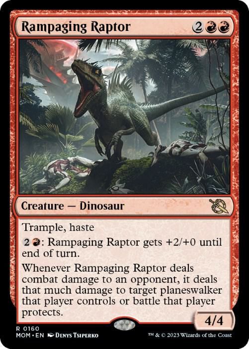 Rampaging Raptor - March of the Machine (MOM) March of the Machine