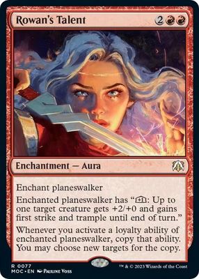 Rowan's Talent - Commander: March of the Machine (MOC) Commander: March of the Machine