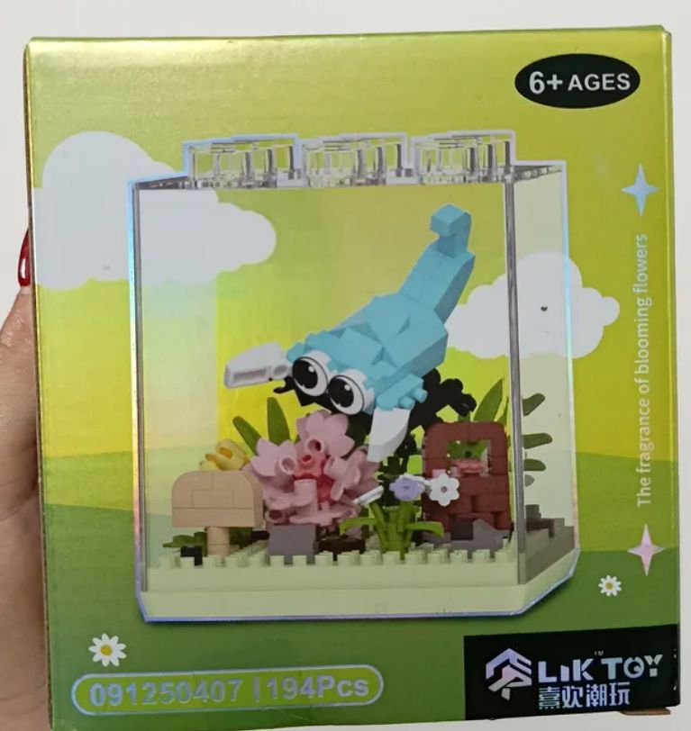 KM LikToy, Escorpion, Tipo Lego. bloques armables