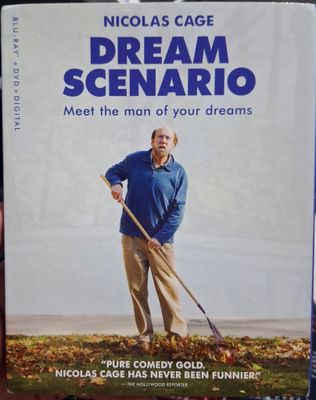 SH1 Nicolas Cage Dream Scenario Blu Ray Original Usado Completo Espanol Ingles 2 Discos