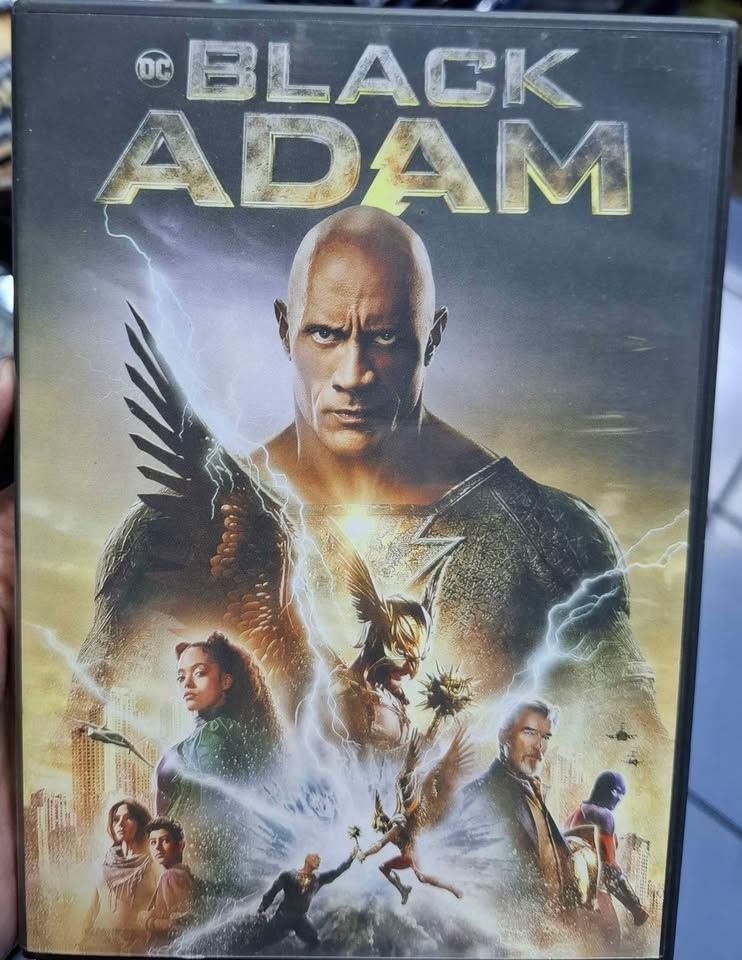 SH2 Black Adam DVD Original Usado Completo Español Ingles Frances