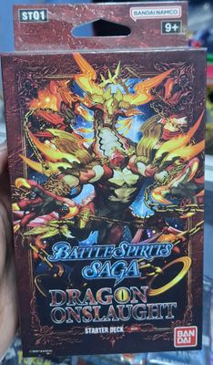SH1 Battle Spirits Saga Dragon Onslaught Starter Deck Nuevo Sellado Bandai