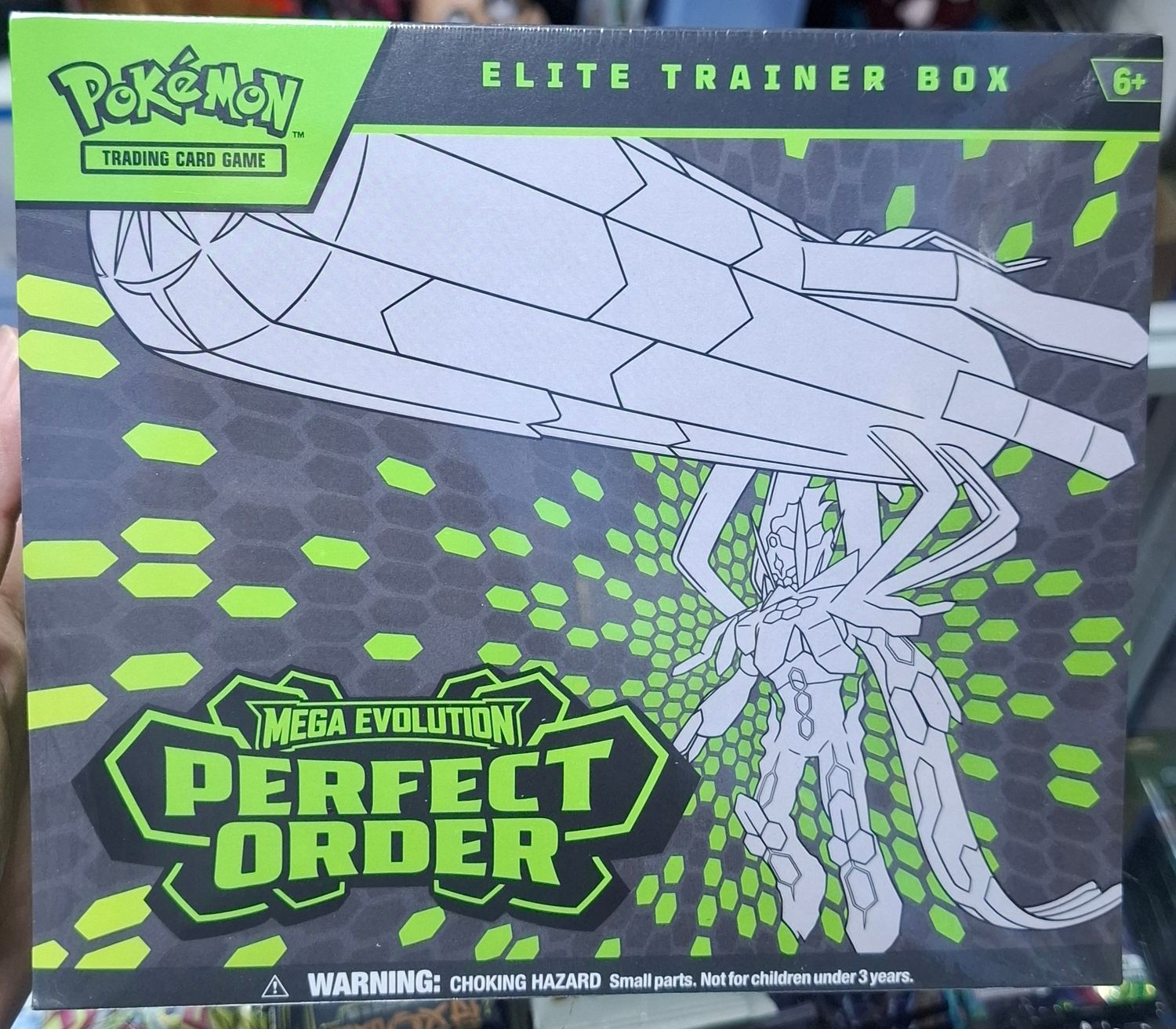 SJ1 Mega Evolution Perfect Order Elite Trainer Box Nuevo Sellado Pokemon TCG