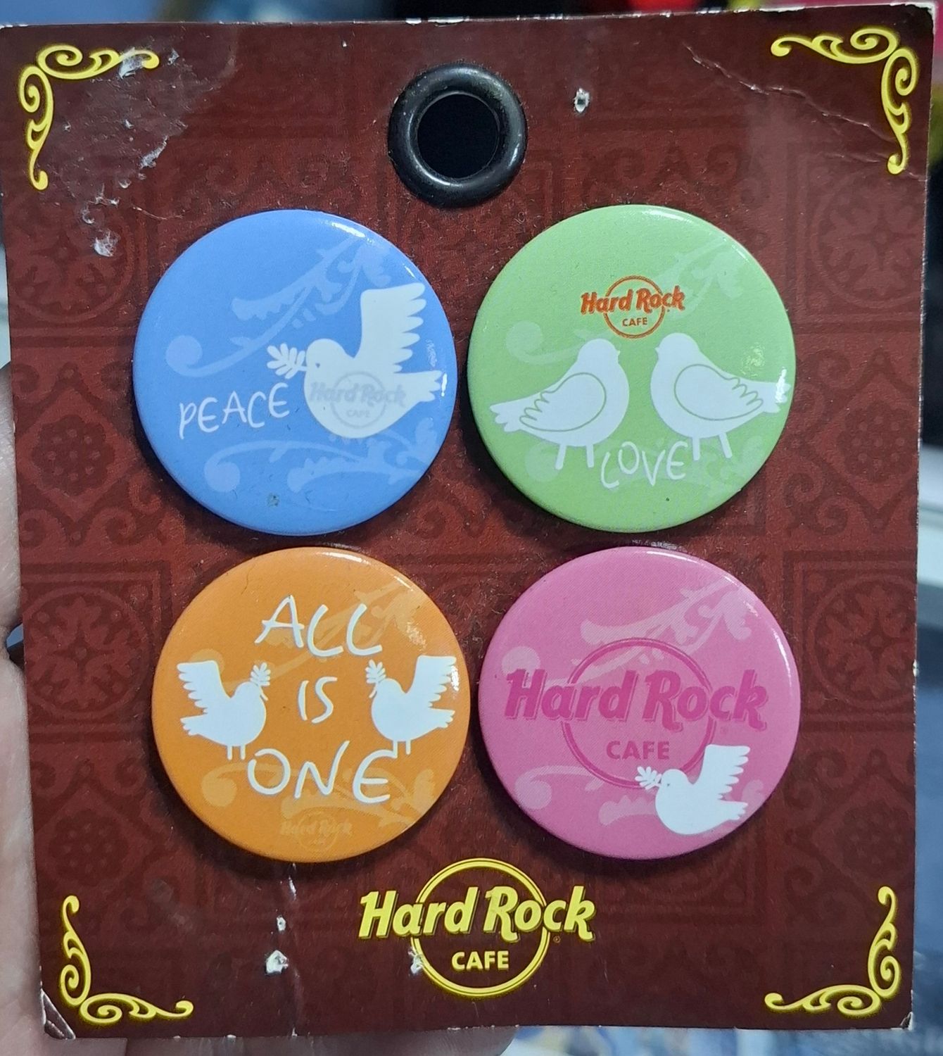 SH1 Hard Rock Cafe Broches Originales