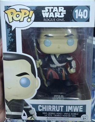 SH1 Chirrut Imwe Figura Funko Pop Star Wars Figura Rogue One 140