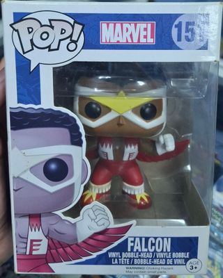 SH1 Falcon Figura Funko Pop 151 Marvel * Caja Danada*