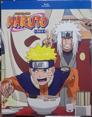 SH1 Naruto Set 6 Blu Ray 4 Discos Original Usado Completo Japones Ingles