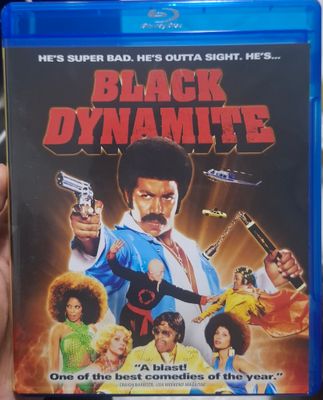 SH1 Black Dynamite Blu Ray Original Usado Completo