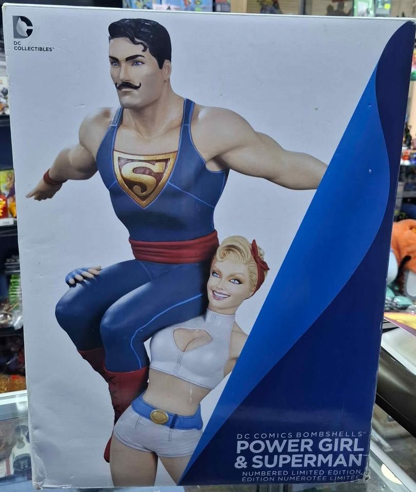 SJ1 Power Girl Superman Estatua DC Comics Bombshells Numered Limited Edition