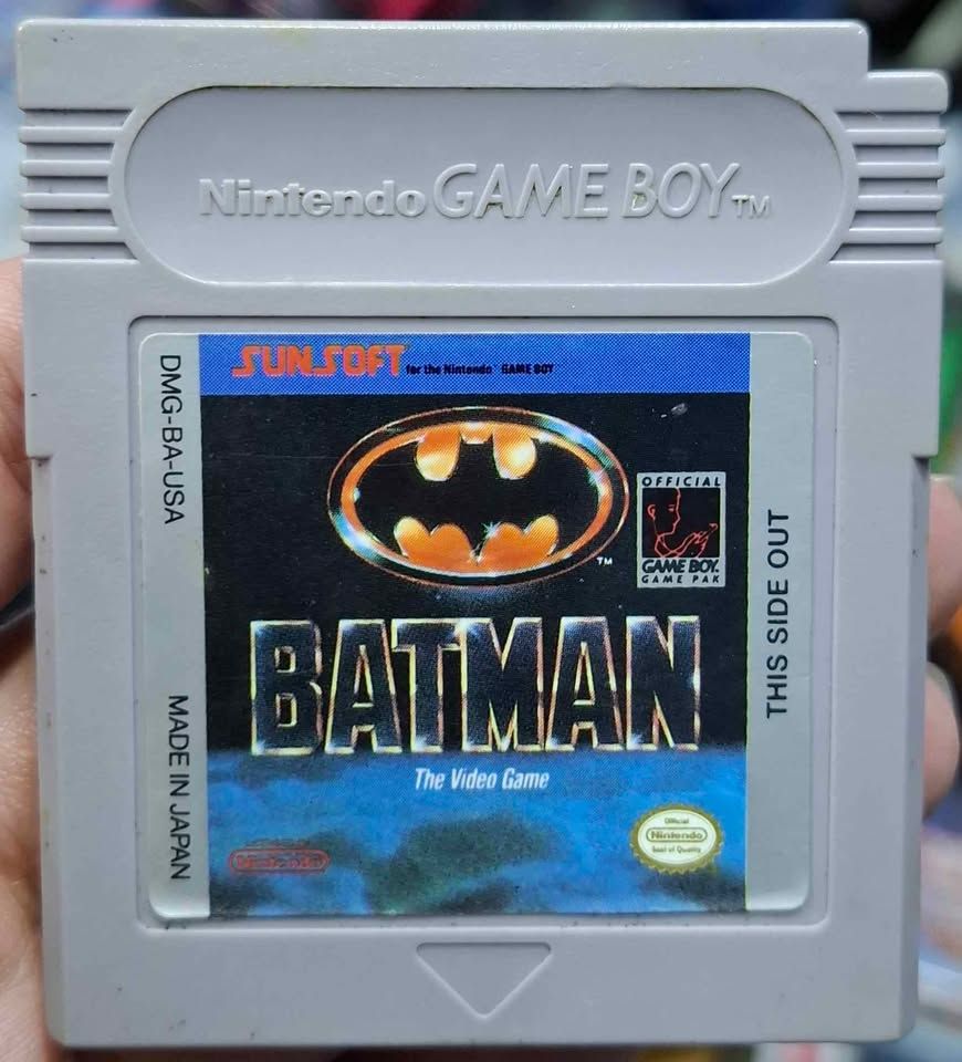 SJ1 Batman The Video Game Nintendo Game Boy