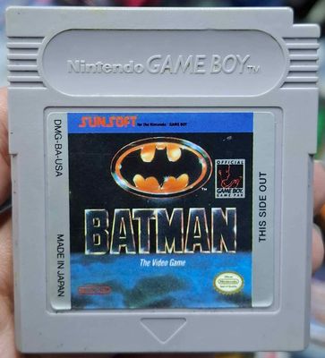 SJ1 Batman The Video Game Nintendo Game Boy