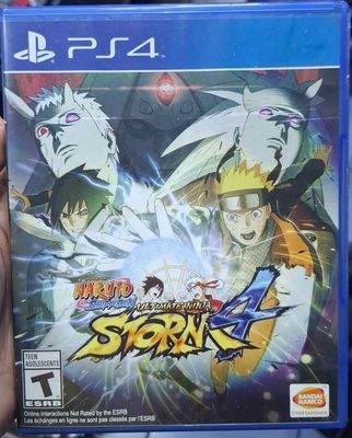 SJ1 Naruto Shippuden Ultimate Ninja Storm 4 Playstation 4 Usado Completo