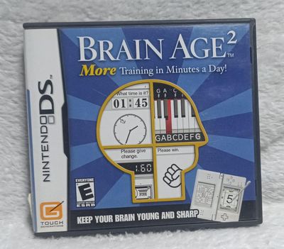 SH1 Brain Age 2, Nintendo DS Usado
