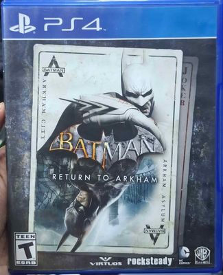 SJ1 Batman Return to Arkham Playstation 4 Usado Completo 2 Discos