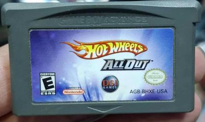 SJ1 Hot Wheels All Out Nintendo Game Boy Advance