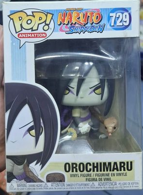 SJ1 Orochimaru Figura Funko Pop Naruto Shippuden Caja Dañada