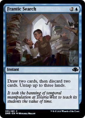 SJ Frantic Search - Dominaria Remastered (DMR) Dominaria Remastered