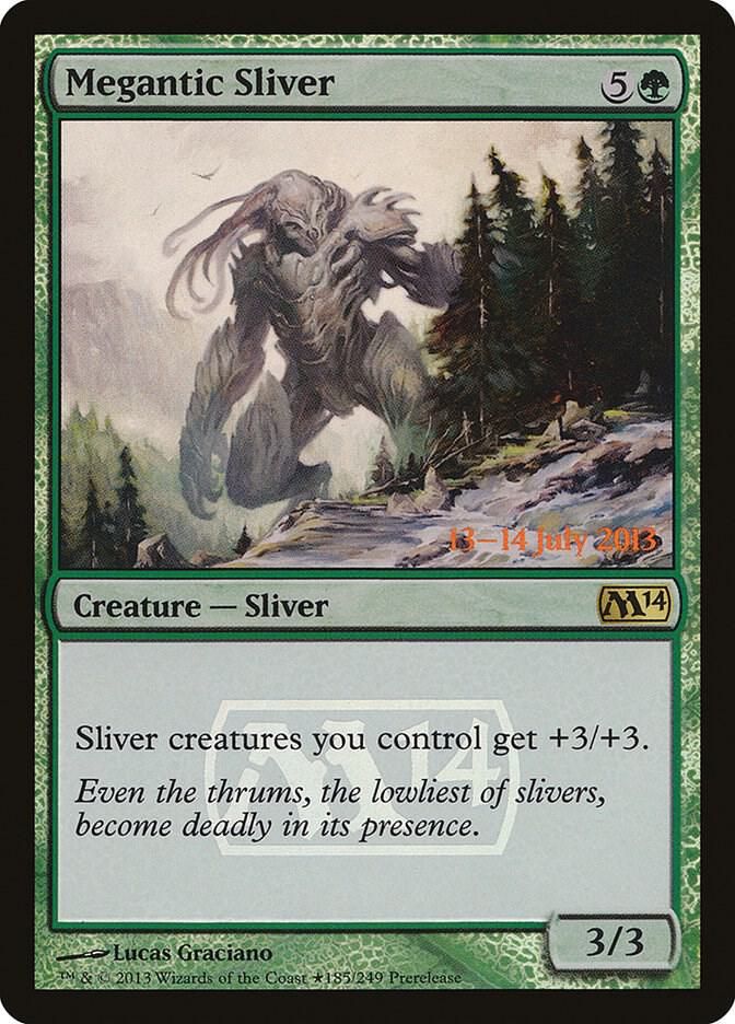 Megantic Sliver - Prerelease Cards (PRE) Prerelease Cards Foil *Espanol*