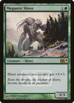 Megantic Sliver - Prerelease Cards (PRE) Prerelease Cards Foil *Espanol*