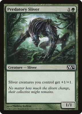 SJ Predatory Sliver - Magic 2014 (M14) (M14) Magic 2014 (M14)