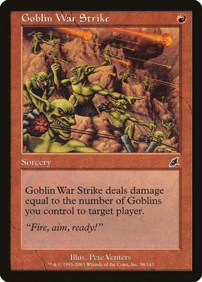 SJ Goblin War Strike - Scourge (SCG) Scourge