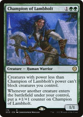 SJ Champion of Lambholt - Starter Commander Decks (SCD) Starter Commander Decks