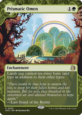 SJ Prismatic Omen - Wilds of Eldraine: Enchanting Tales (WOT) Wilds of Eldraine: Enchanting Tales