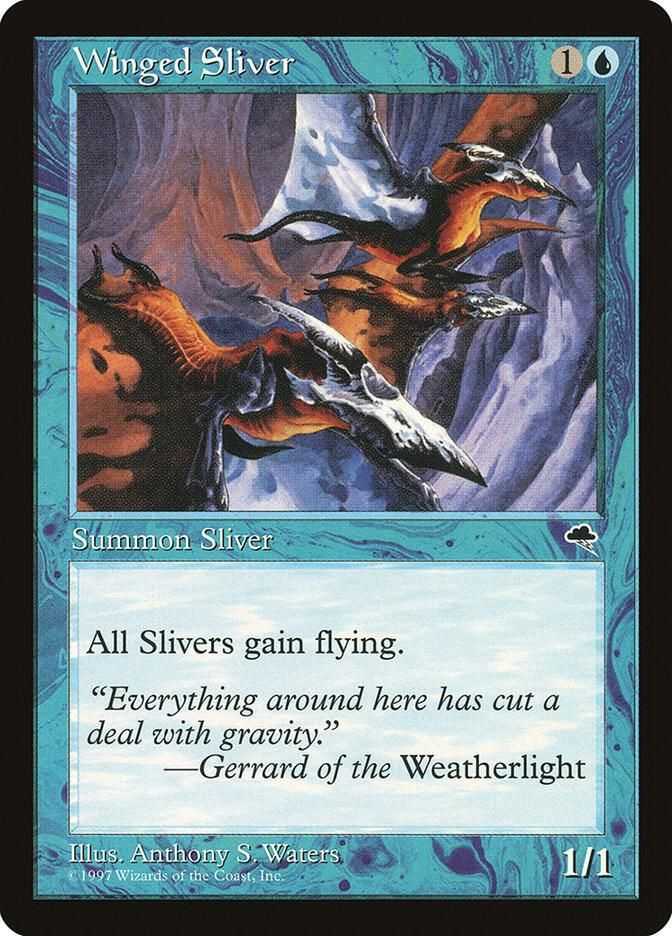 SJ Winged Sliver - Tempest (TMP) Tempest