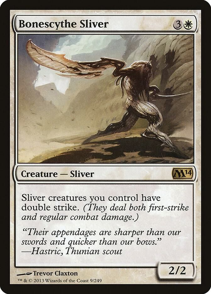SJF Bonescythe Sliver - Magic 2014 (M14) (M14) Magic 2014 (M14)
