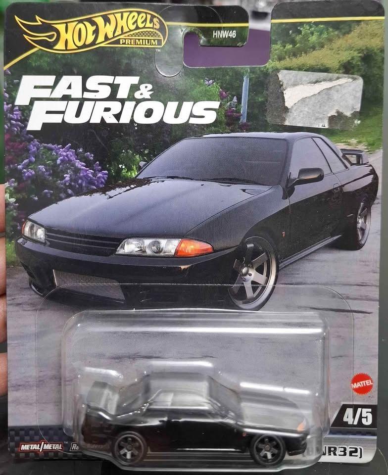 SH1 Nissan Skyline GT-R BNR32 Fast and Furious Hot Wheels Premium