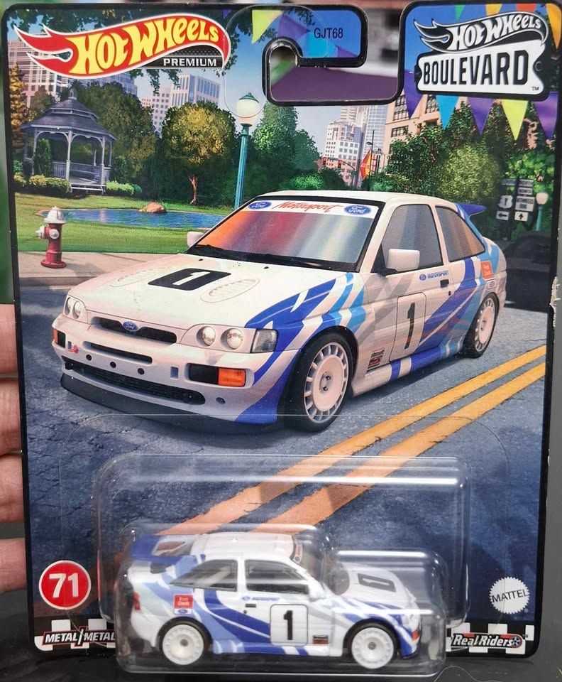 SH1 93 Ford Escort RS Cosworth Hot Wheels Premium