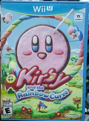 SJ1 Kirby and the Rainbow Curse Nintendo Wii U Usado Completo