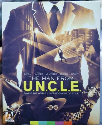 SH1 The Man From Uncle Blu Ray Original Usado Completo