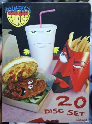 SH1 Aqua Teen Hunger Force DVD Original Usado Completo 20 Discos Español Ingles