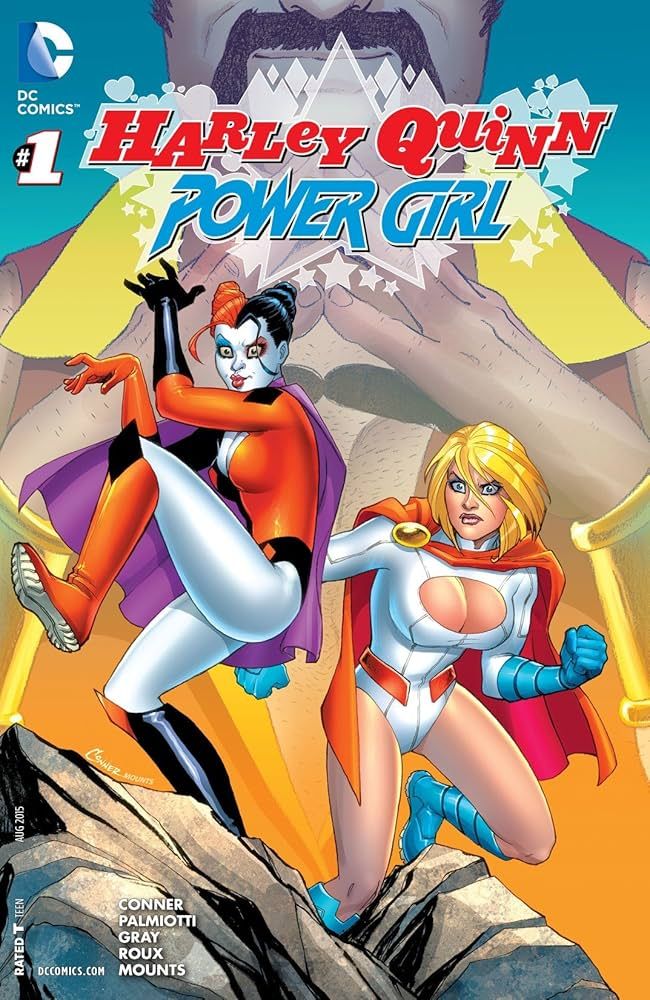 SH1 Harley Quinn Power Girl Comic Issue 1 Ingles