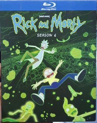 SH1 Rick And Morty Season 6 Blu Ray Original Usado Completo