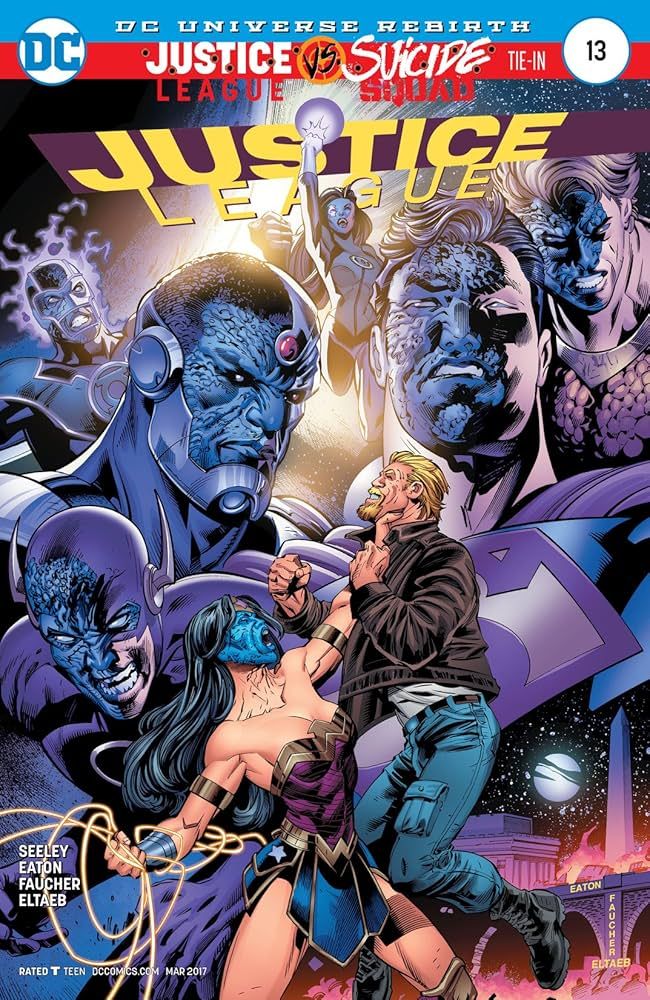 SH1 Justice League Comic Issue 13 Rebirth Ingles