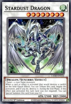 SJ Stardust Dragon (L5DD-ENY36) - Legendary 5D's Decks (L5DD) Legendary 5D's Decks