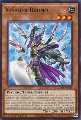 SJ X-Saber Bruno - Legendary Modern Decks 2026 (L26D) Legendary Modern Decks 2026