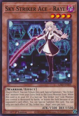 SJ Sky Striker Ace - Raye - Legendary Modern Decks 2026 (L26D) Legendary Modern Decks 2026
