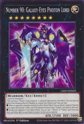 SJ Number 90: Galaxy-Eyes Photon Lord - Legendary Modern Decks 2026 (L26D) Legendary Modern Decks 2026