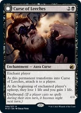 Curse of Leeches - Innistrad: Midnight Hunt (MID) Innistrad: Midnight Hunt