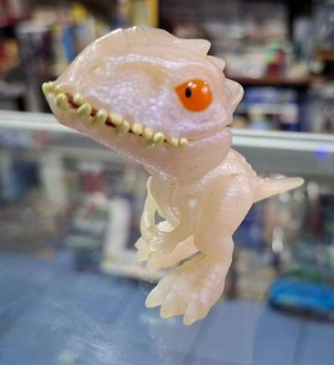 SH1 Jurassic World Snap Squad Raro Pearlescent Indominus Rex Dinosaurio