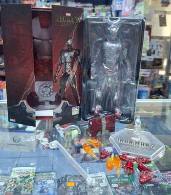 SJ1 Iron Man Figura Mark V Articulada 7 Pulgadas Completo ZD Toys