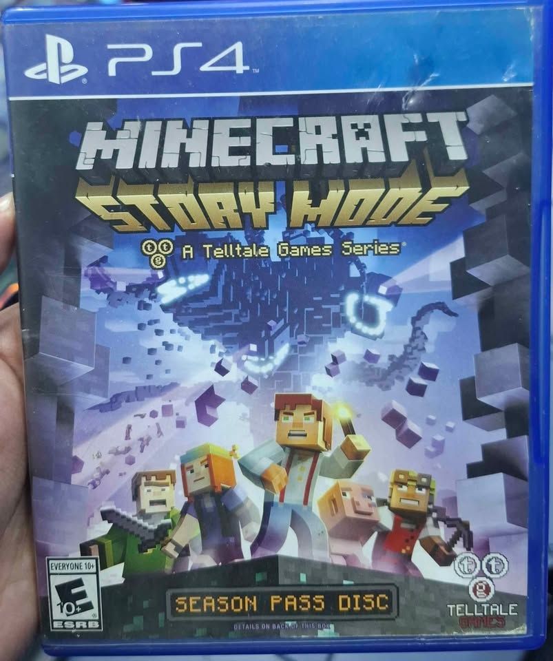 SJ1 Minecraft Story Mode Season Pass Disc Playstation 4 Usado Completo