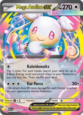 SJF Mega Audino ex - 172/217 - ME: Ascended Heroes (ASC) ME: Ascended Heroes