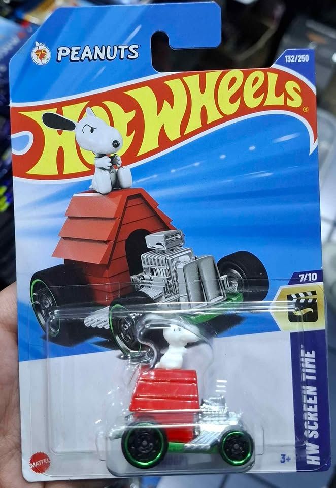 SJ1 Snoopy Hot Wheels Peanuts