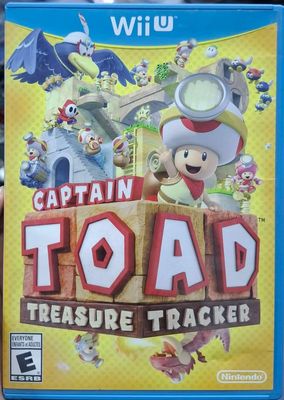 SJ1 Captain Toad Treasure Tracker Nintendo Wii U Usado Completo