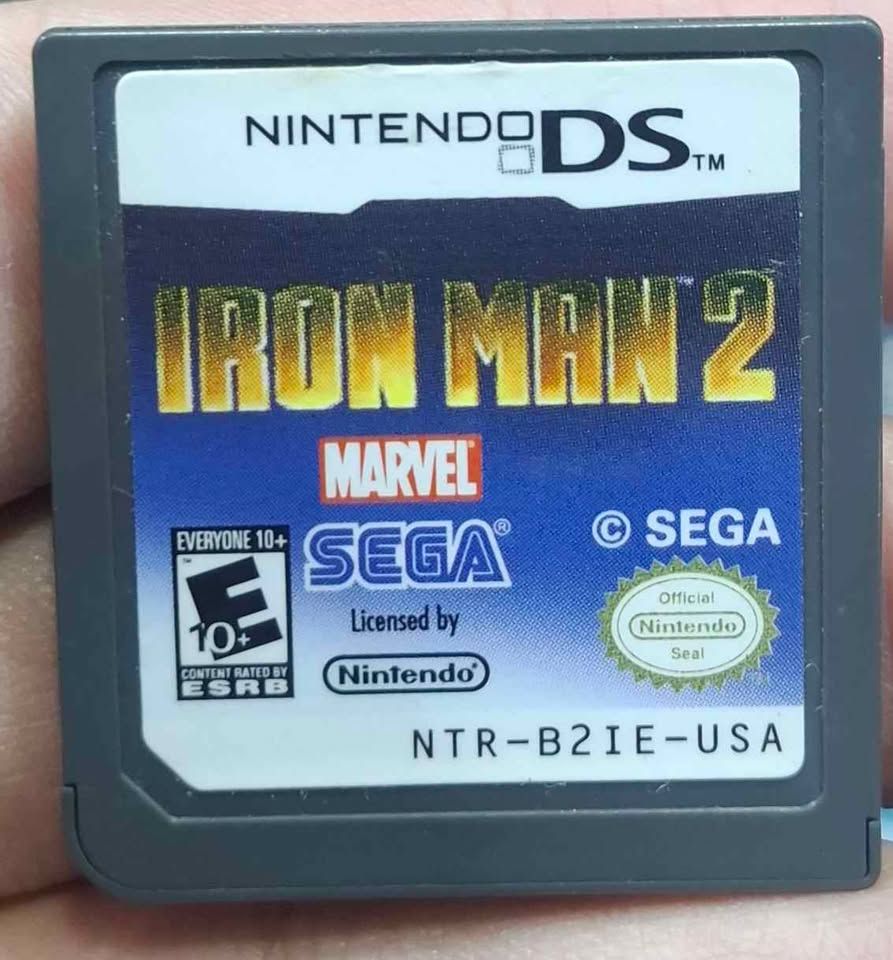 SJ1 Iron Man 2 Nintendo DS Cartucho